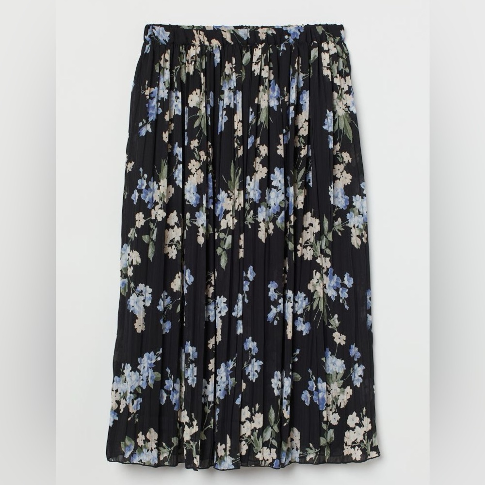 Floral Midi Skirt